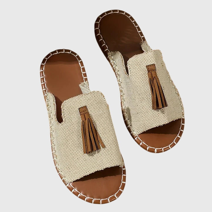 Lorraine | Boho-tassel sandály