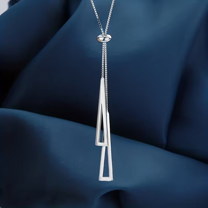 Elegantní lariat náhrdelník