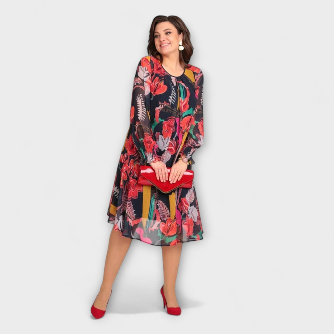 Caroline - elegantní šaty pro plné velikosti pro maximální pohodlí