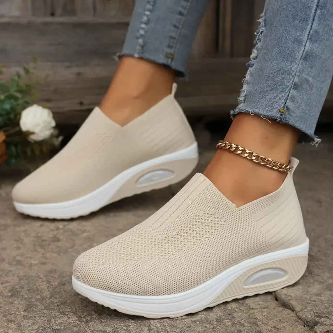 Laurence™ — Baskets slip-on s vyvýšenou podrážkou pro každodenní pohodlí