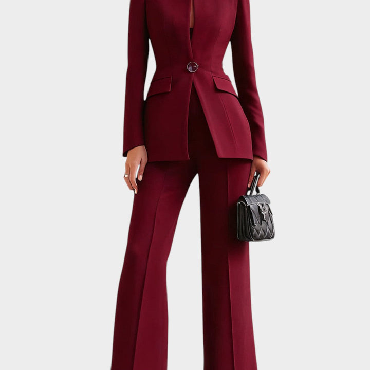 Lisa™ | Elegantní souprava s blazerem a kalhotami