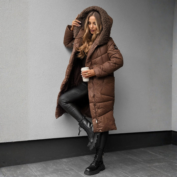 Klára | Dlouhý zimní kabát s elegantní siluetou