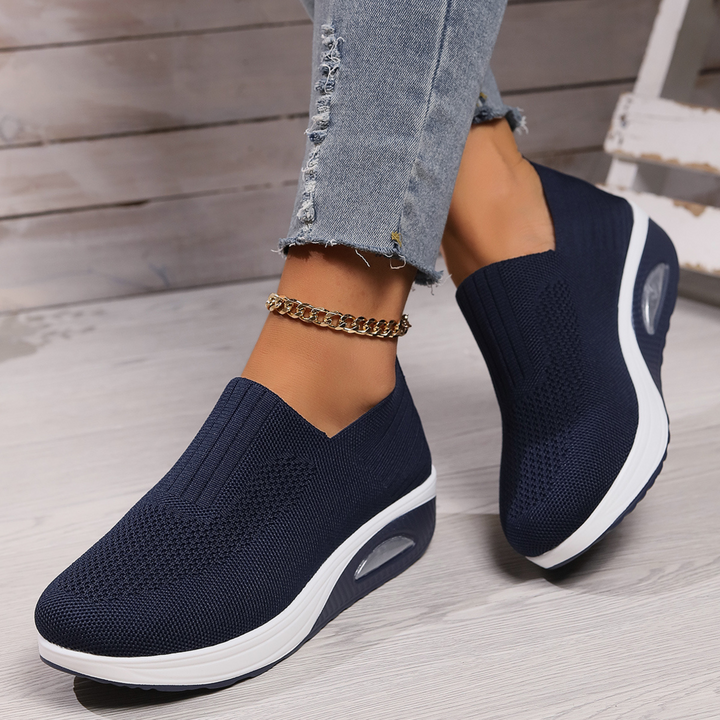 Laurence™ — Baskets slip-on s vyvýšenou podrážkou pro každodenní pohodlí