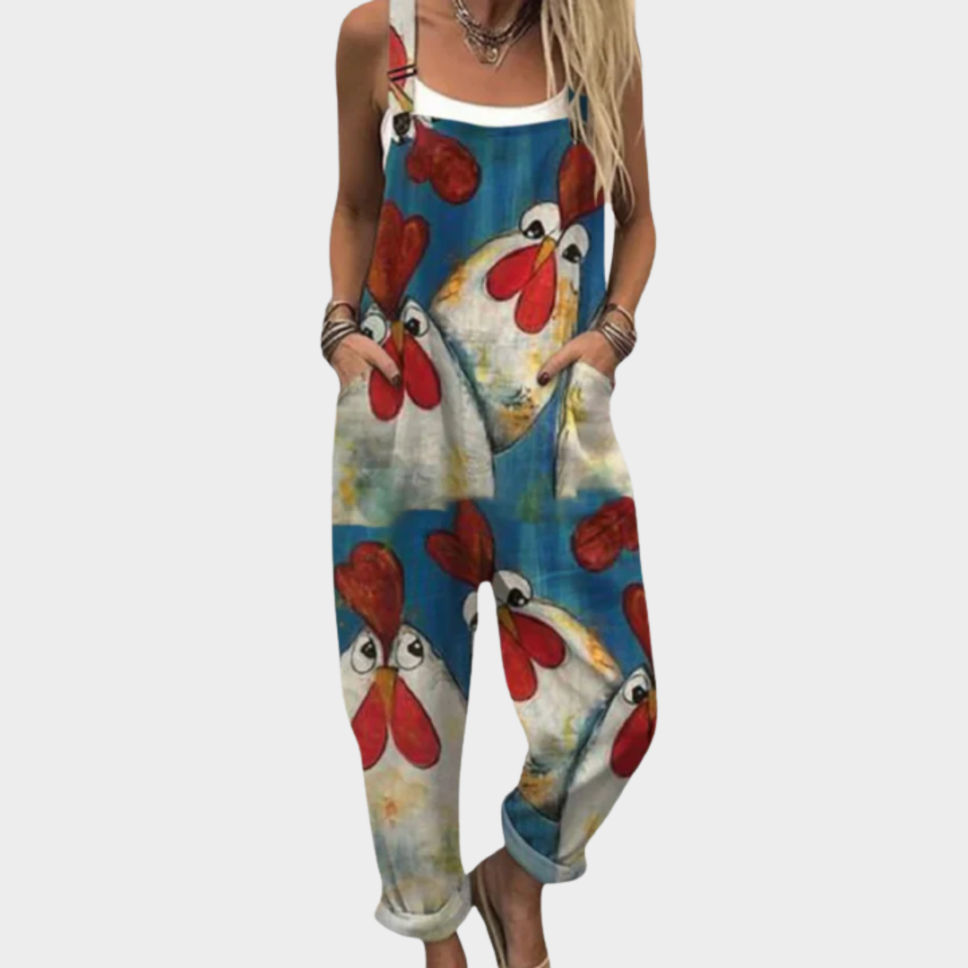 Daniela – pohodlný overal s potiskem