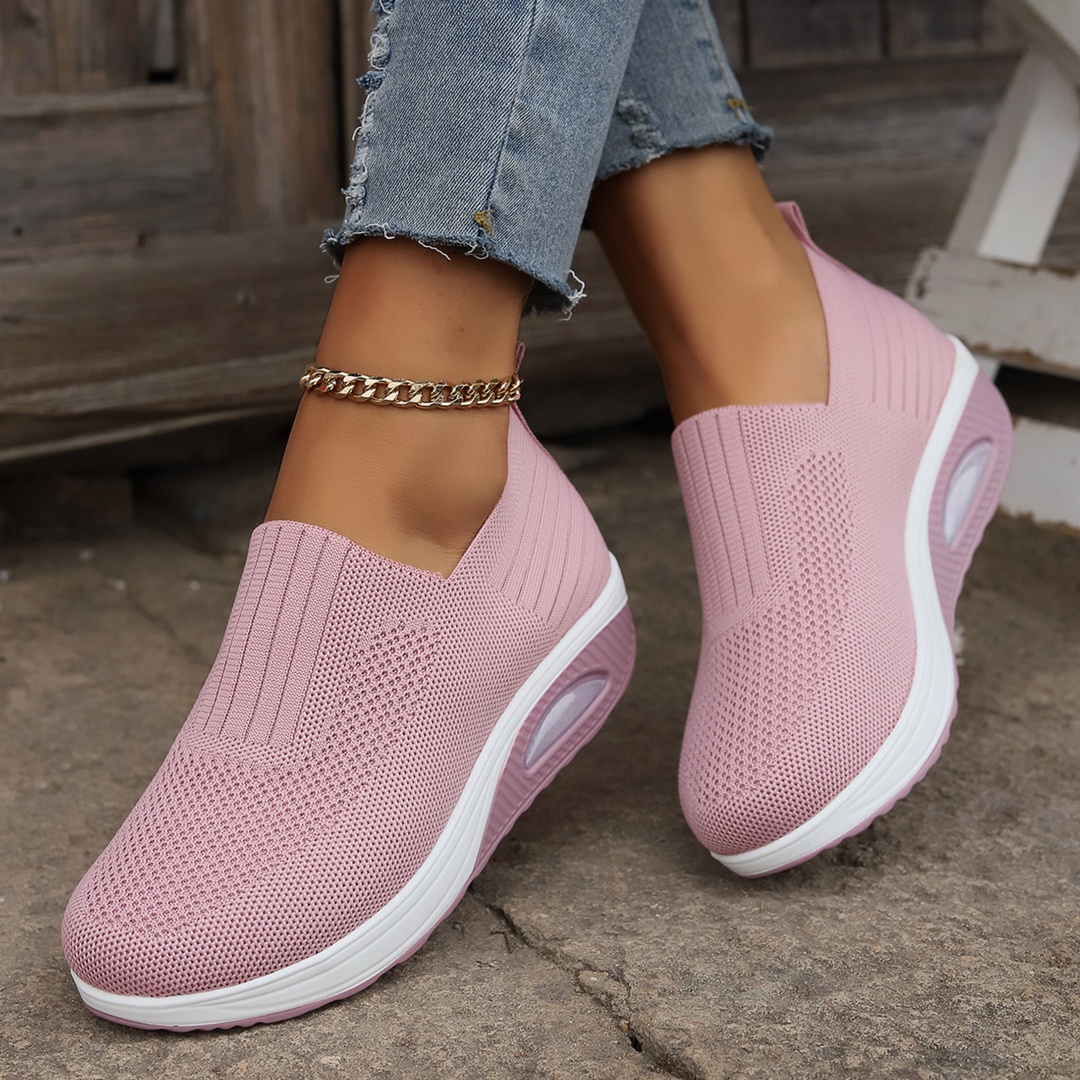 Laurence™ — Baskets slip-on s vyvýšenou podrážkou pro každodenní pohodlí