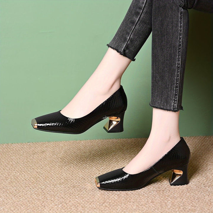 Viviane™ – Elegantní lodičky s stabilním podpatkem pro citlivé nohy