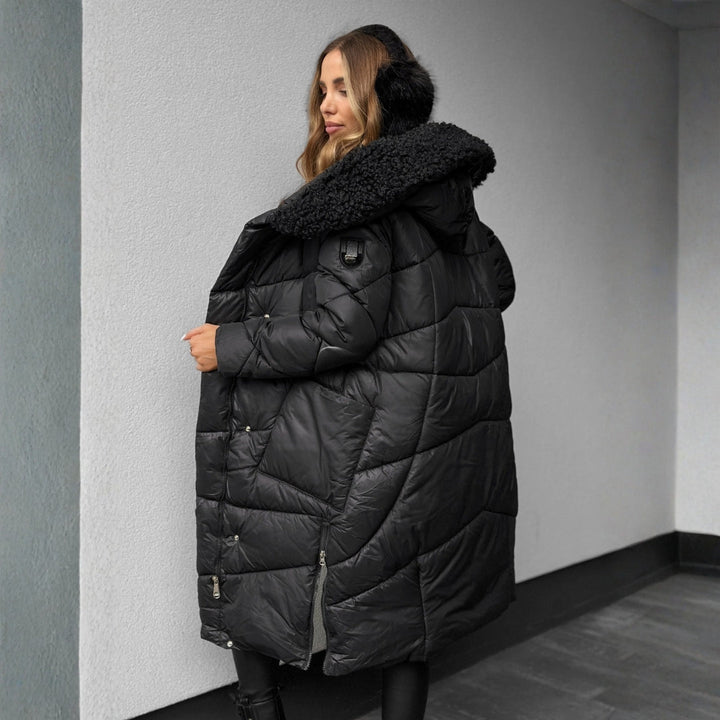 Klára | Dlouhý zimní kabát s elegantní siluetou