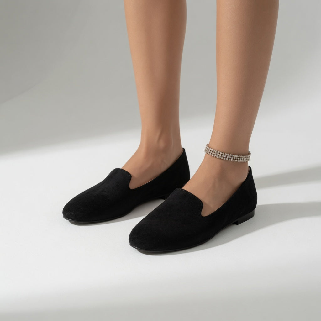 Azélie™ — Barefoot semišové mokasíny pro každodenní lehkost