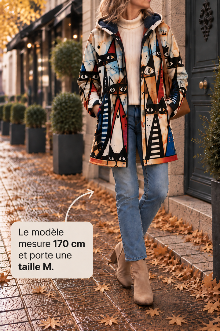 Colette | Vintage vzorovaná bunda