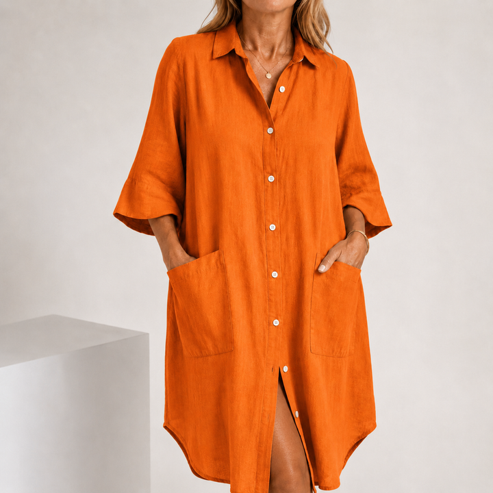 Sofie - Oversize košilové šaty