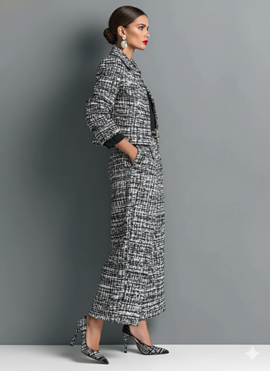 Viktorie | Elegantní dvoudílný kostým s moderním střihem