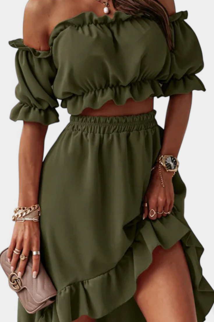 Katja Sada Dvou Kousků Off-Shoulder