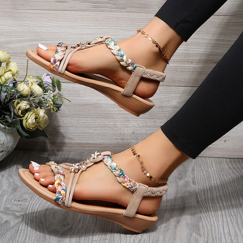 Vintage Boho Sandály