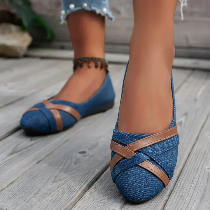 Solène™ — Ergonomické baleríny s elegantní podporou