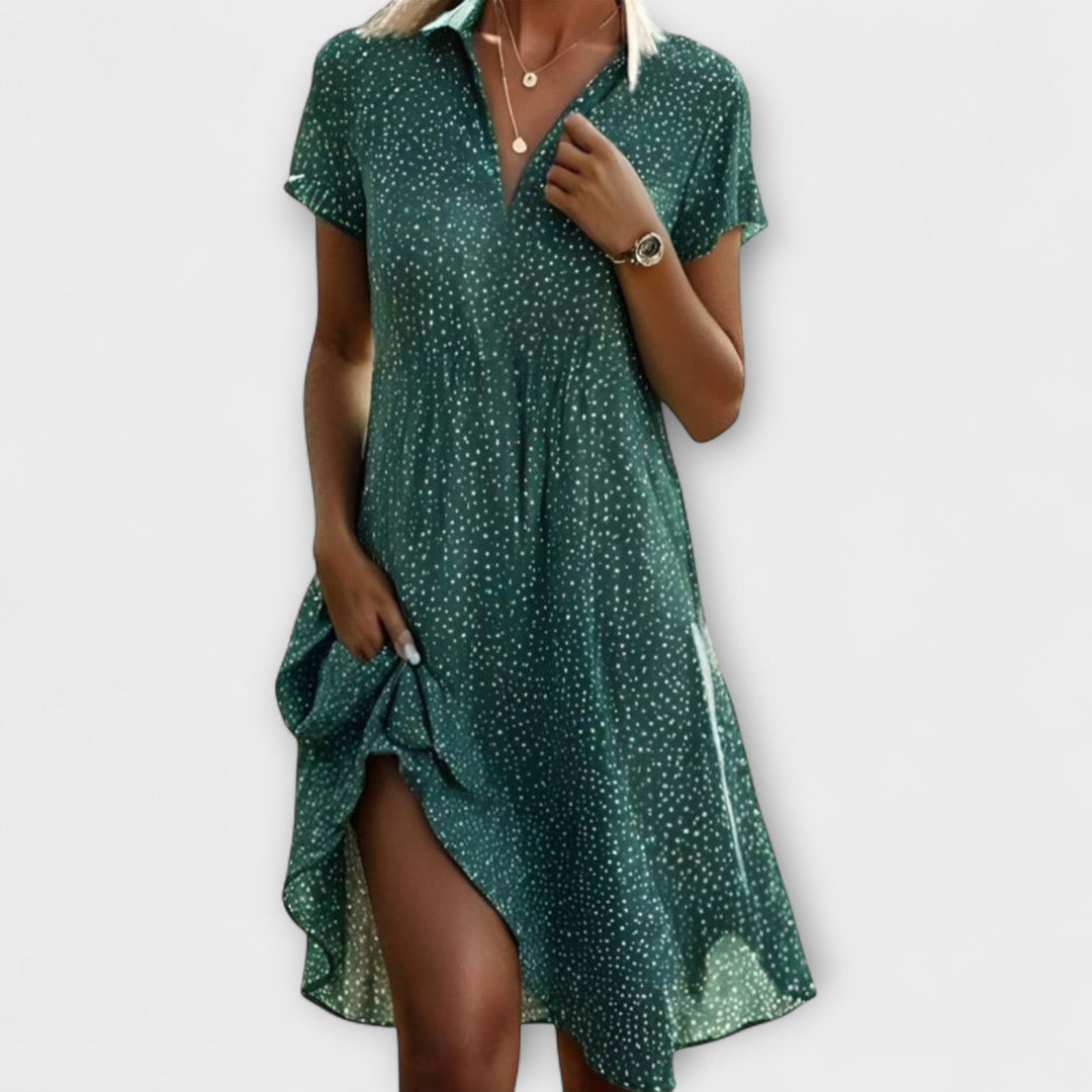 Sofía - Elegantní letní šaty s nadčasovým vzhledem