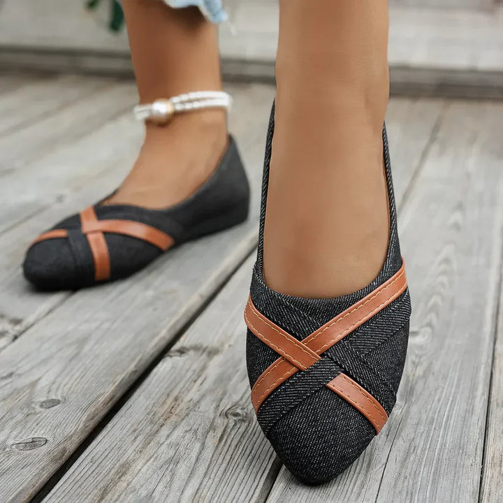 Solène™ — Ergonomické baleríny s elegantní podporou