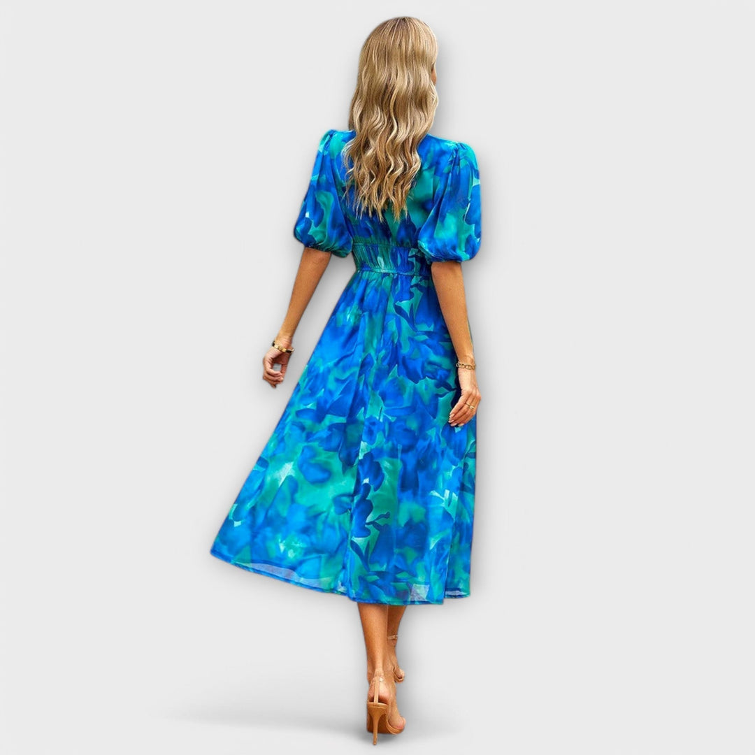 Mathilda - Elegantní Midi Šaty