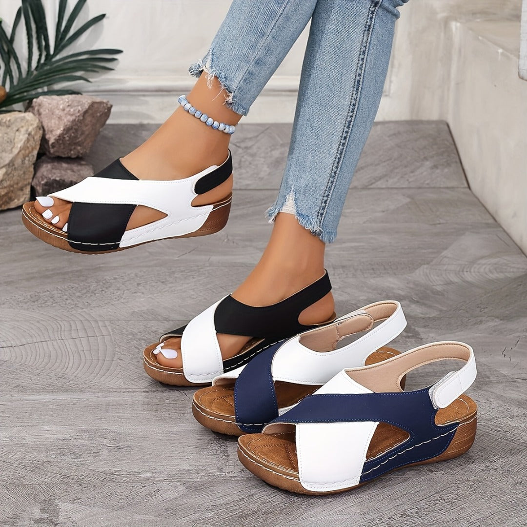 Livia™ — Ergonomické sandály s moderní platformou