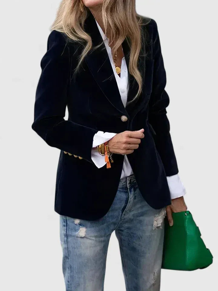 Kristýna – Elegantní dámský blazer s klasickým střihem