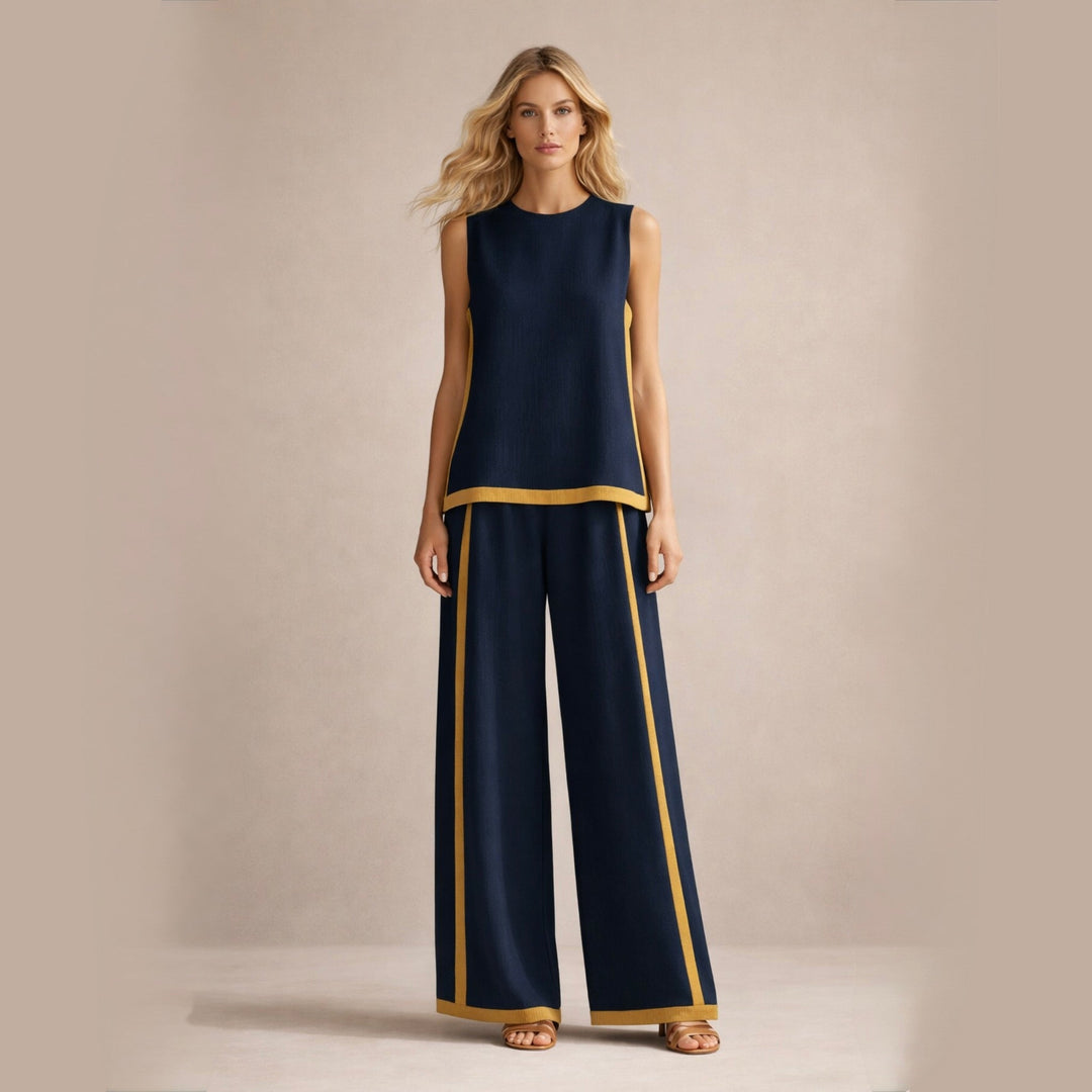 Sophie™ | Elegantní souprava s širokými kalhotami